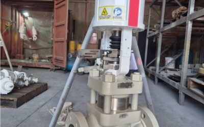 Restauración de protección anticorrosiva en válvulas expuestas a incendio