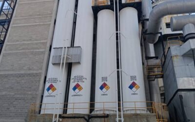 Recuperación y protección anticorrosiva de silos de almacenamiento de materia prima para la fabricación de detergente